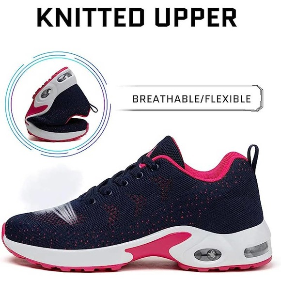 Mishansha Air Trainer Sz 7-7.5 - Pink and Blue - Picture 5 of 12